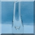 G12. Baccarat Crystal bud vase. 